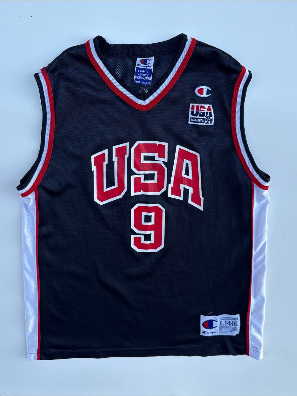 Vintage Team Usa Jersey - Size 14/16 Kids